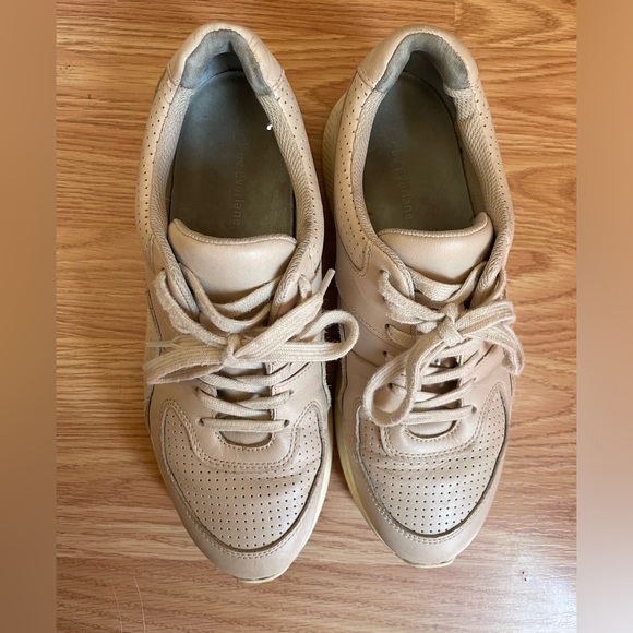 Everlane Pink Leather The Trainer Sneaker - Picture 11 of 11